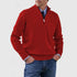 Mens Stand Collar Sweater Zipper| Winter Fashion Knitwear