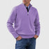 Mens Stand Collar Sweater Zipper| Winter Fashion Knitwear