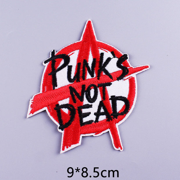 Hippie Letter Patches On Clothes Iron